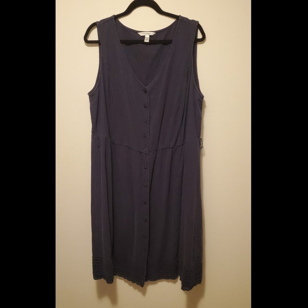 Button up summer dress
